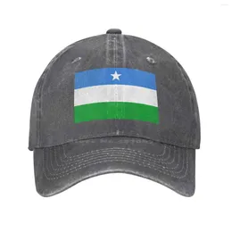 Top Caps Puntland En Kalite Logo Denim Cap Beyzbol Örme Şapka