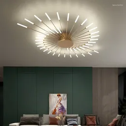 Ceiling Lights Creative LED Chandeliers Firework Shape Home Decor Lamps Living Dining Room Bedroom Villa Lampara Techo