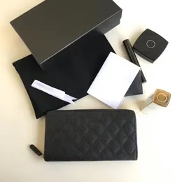 2023 Designer Fashion Folding Wallet Folding Card New Women's Deluxe Zipper Wallet Top Designer Coin Purse Pure Sheepskin Clutch cc wallet