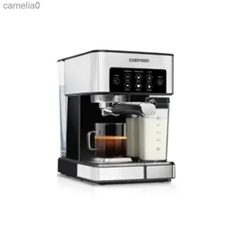 Coffee Makers Barista Pro Espresso Machine New Stainless Steel 1.8 Liters single serve coffee maker home applianceL231219