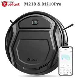 로봇 진공 청소기 LeFant M210 M210Pro 로봇 진공 청소기 로봇 걸레 로봇 걸레 스윕 스마트 홈 애완 동물 모발 바닥 카펫을위한 WiFi 제어