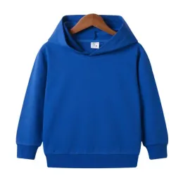 Новая мода детский свитер с капюшоном для мальчиков с логотипом бренда, теплая одежда, пуловеры, кофты, осенняя верхняя одежда для спорта на открытом воздухе для девочек