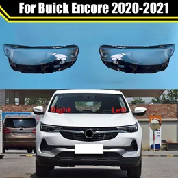 Front Car Protective Headlight Glass Lens Cover Shade Shell Auto Transparent Light Housing Lamp Case for Buick Encore 2020 2021