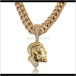 Ожерелья Rdotidotp Nipsey Hussle, кубинское ожерелье, кулон с теннисной цепочкой, Iced Out, блестящий кубический цирконий, мужские хип-хоп Je214U