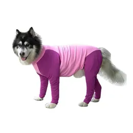 Kläder Dog Apparel Medium Stora hundar Pyjamas för husdjurskläder Jumpsuit Coat Jacket Vest Klädskjorta Ropa Perro Mysig varm outfit Drop de