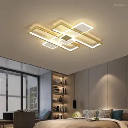 Luci a soffitto Qingshe creatività lampada soggiorno personalità intelligente lampadario a led camera da letto lampade moderne al coperto