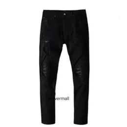 Jeans Amari Black Jeans Amirl Fashion Men's Amirlies Slim Fit am American Stretch Amis con ginocchio imiri amiiri m7e0