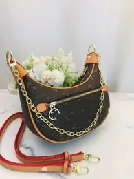 High quality Crescent bag pea bag Fashion all-in-one shoulder bag Armpit Bag Crossbody bag with exquisite gift box packaging 28*8*16