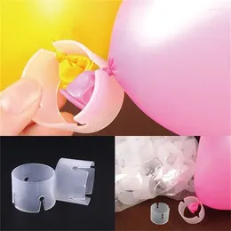 Party Decoration 30 Pcs Flower Balloon Base Accessories DIY Birthday Garland Wedding Decorations Arch Bracket Connector Clip Ring B