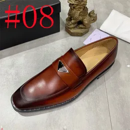 10Modell Luxus Designer Männer Gentleman Büro Casual Schuhe 2023 Mode Hohe Qualität Männlich Spitz Oxford Hochzeit Leder Kleid Schuhe Kostenloser Versand