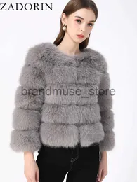 نساء الفراء فو فرو زادورين S-5XL Mink Coats الخريف الشتاء Fluffy Black Faux Fur Coat Women Elegant Dare Faux Jukets for Women 2023 Tops J2312222222222222222222222