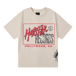 Дизайнерская мода Hellstar World Tour, ограниченное количество 3D-очков с принтом, высококачественная брендовая повседневная мужская и женская футболка из двойного хлопка с короткими рукавами S-XL mz