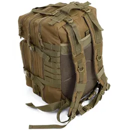 JHD 34L Тактический штурмовой рюкзак Army Molle Водонепроницаемая сумка для устранения ошибок Маленький рюкзак для походов на открытом воздухе Кемпинга ОхотаKha2902