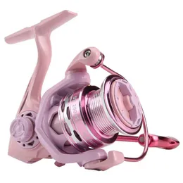 Mulinelli Mulinelli Baitcasting Rosa LeftRight Intercambiabili 8kg Max Drag Spinning Ruota da pesca Rapporto di trasmissione 52 1 Mulinello ultraleggero 23060