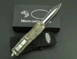 New MICRO TECH D/E OTF AUTO Knife 440C Steel Blade,Zinc aluminum alloy Handles,Camping Outdoor Tactical Knives EDC Pocket Knifes UT85 BM 3300 3400 4600