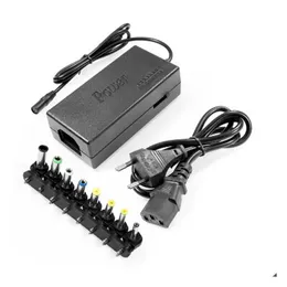 Adaptadores de laptop carregadores adaptador de fonte de alimentação carregador dc 12v 15v 16v 18v 19v 20v 24v 96w 100w carregamento para dell len toshiba com gota ot5wh