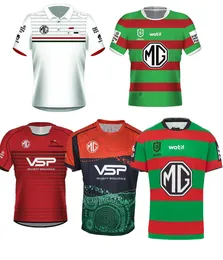 2023 2024 South Sydney Rabbitohs Rugby-Trikots 1989 Retro Mens Home Away Rabbit Shirts Top League Weste S-5xl Kurzarm indigene Version Spezialausgabe