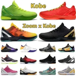 Zoom 6 5 Proto Basketball Shoes Sneaker Mambacita Reverse Grinch Del Sol 6s Big Stage Alternate Bruce Chaos Dark Night Prelude 5s Trainer Sports