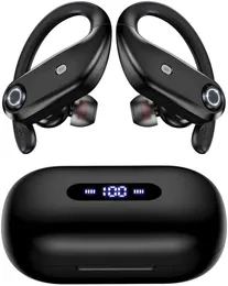 Earphones tws earphones Bluetooth Headphones 4Mics Clear Call 100Hrs Playtime with 2200mAh Wireless Charging Case Wireless Earbuds Over Ear