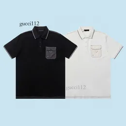 Plus Polos Luxus-Halsausschnitt M Round Street Bedruckte Sommer-T-Shirts im Polar-Stil für Herren mit bestickter Baumwolle Designer und Pure Wear Shorts T-Shirt-Set 1w2r 351