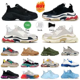 balenciaga balanciaga balenciaga's track balenciagaa shoes triple s【code ：L】 Klassieke triple s designer sneakers balencaigaes schoenen Triple Zwart Wit Roze Rood Doorzichtige zool