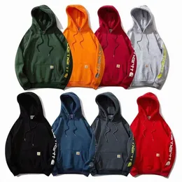 Carhart Tasarımcı Hoodie Erkekler Sweatshirt Tech Polar Hooded Sweater Kapüşonlu Kadın Külkü Ceket Gevşek Hoodies Nefes Alabilir Destigness Carharttlys D441