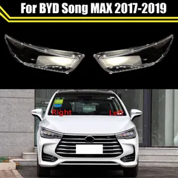 Крышка передней фары автомобиля, абажур для фар, чехол для фары, стеклянный корпус объектива для BYD Song MAX 2017 2018 2019