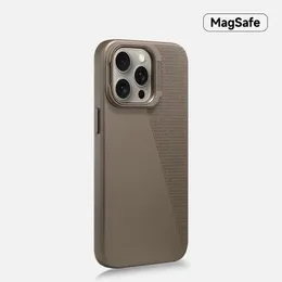 Новый кожаный чехол magsafe серии magsafe, подходящий для iPhone 15 Plus и iPhone 14 Pro Max.