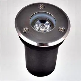 DHL Fedex 12PCS Lot 3W WW CW LED Podziemny Light Lamp Garden Garden IP68 Light Outdoor Lampa Inground Lampa 207N