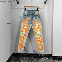 amirl amirlies am amis imiri amiiri AM Ropa de diseñador es Jeans Pantalones de mezclilla 22 High Street Fashion Brand es Star Orange amari Broken Jeans Mens Distressed Wash CTR7