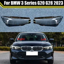 Car Lens Glass Light Lamp Caps Headlamp Shell for 3 Series G20 G28 2023 Transparent Lampshade Lampcover Headlight Cover