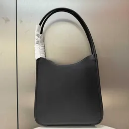 The Row Tote Bag Bolsa feminina de couro genuíno de alta qualidade, couro de vaca versátil, exclusiva e moderna, bolsa de transporte para as axilas de um ombro 231218