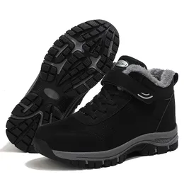 Stivali Stivali impermeabili Stivali da donna Slip On Scarpe invernali da uomo Stivaletti invernali Stivali da neve maschili Stivali da trekking Feminina 231218