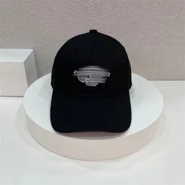 Nouveau chapeau de créateur à la mode, chapeau de baseball classique avec lettres, chapeau unisexe haut de gamme, luxueux chapeau de soleil à carreaux avec lettres1HH2