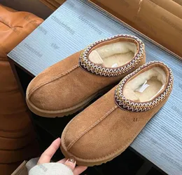 Tasman Slippers Timbeland Boots Chestnut Fur Slides Sheepskin Shearling Tazz Classic Mules Women Men Ultra Mini Platform Boot Slip-on Shoes Suede 430