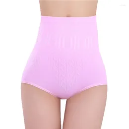 Intimo modellante da donna Donne sexy Lingerie traspirante Vita alta Controllo della pancia Slip modellanti del corpo Pantaloni dimagranti Cotone brasiliano Onlyfans Donna