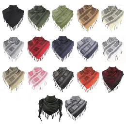 Eşarplar Çok Kullanım Arafat Dua Eşarp Jacquard Shawl Yetişkin Çöl Arap Shemagh başörtüsü Arap Dubai Saudi Headcover 17 Styles