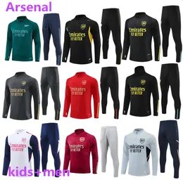 2023 2024 PEPE SAKA Pink arsen tracksuit Football soccer jerseys 23 24 Gunners training suit ODEGAARD THOMAS TIERNEY SMITH ROWE Transport Men Kids sportswear