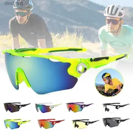 Solglasögon cykelglasögon utomhussport solglasögon män och kvinnor