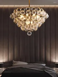 Lampade a sospensione Postmodern Creative Glass Glass Bull Ball Lumo Luce Dining Room Luxury Living Home Designer Studio Camera da letto Lam