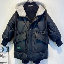 Jaquetas jaquetas crianças inverno para baixo jaqueta menino da criança menina roupas grosso quente com capuz casaco crianças parka primavera adolescente roupas outerwear neve