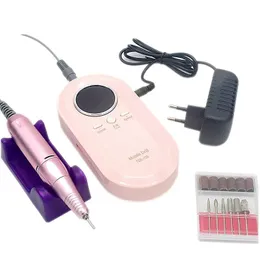 Filing Supplies 30000RPM Rechargeable Nail Drilling Machine Wireless Nail's Glazing Grinder Cordless Polisher Electric File 231219