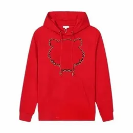 Kenzo Hoodie Men Designer Hoodies Sweatshirts عالية الجودة من Kenzo Designer Hoodie التطريز مع Heger Head Mens Hoodie For Man Jacket 932