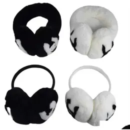 Orelha muffs clássico inverno earmuffs feminino coelho lã marca moda designer quente pelúcia entrega acessórios chapéus cachecóis luva dhgnu