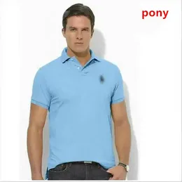 227 italienska lyxiga mäns t-shirt designer ponny polo skjorta high street broderi ponny krokodil tryck kläder mäns märke polo skjorta 23ss män polos s