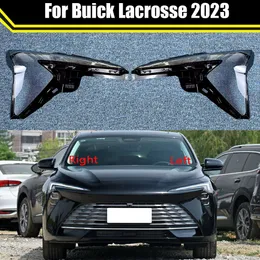 Tapas de faros delanteros de coche para Buick Lacrosse 2023, cubierta de faro de coche, cubierta de lámpara transparente, lámpara, Estuche para gafas de cristal