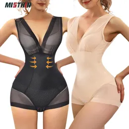 Mulheres Shapers MISTHIN Bodysuit Full Body Shaper Colombiano Salome Cinturle Mulheres Perder Peso Slim Down Barriga Controle Underwear 231219