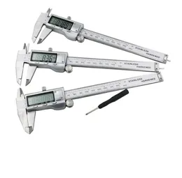 Stainless Steel 6 inch /0-150mm Metal Electronic Vernier Calipers Gauge Diameter Micrometer Thickness Measuring Tools Vernier Caliper