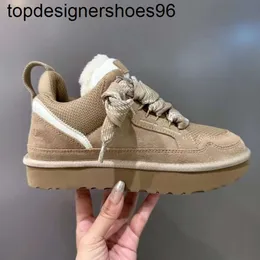 Nuovo designer Tazz Tasman Lowmel Sand Trainer stivale con piattaforma Australia stivali da neve donna stivaletti alla caviglia pelle di pecora scarpe da donna da uomo stivali