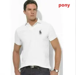 Spring Luksusowy włoski męski projektant koszulki kucyka Pony Polo Shirt High Street haft kucyk krokodyl nadruk odzież męska marka polo koszula 23ss men polo
